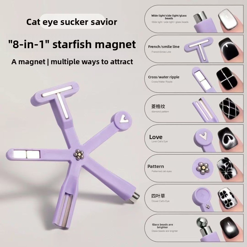 Contour Palette Stick - 8 Dalam 1 Set Magnet Kuku
