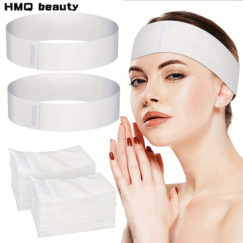 Beauty Makeup Women - Ikat kepala wajah sekali pakai, 100/50/10