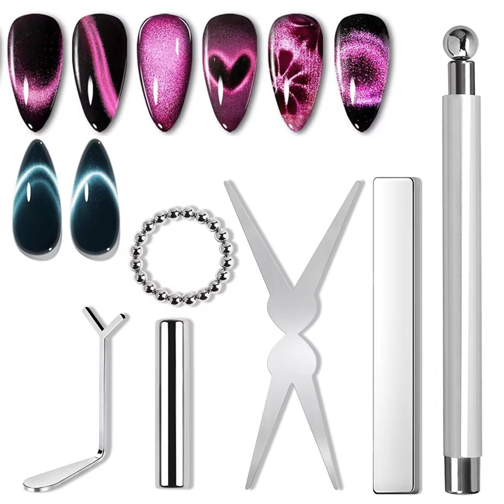 LULAA 1/6 Buah Set Alat Magnet - Contour Palette Stick ulasan dan harga