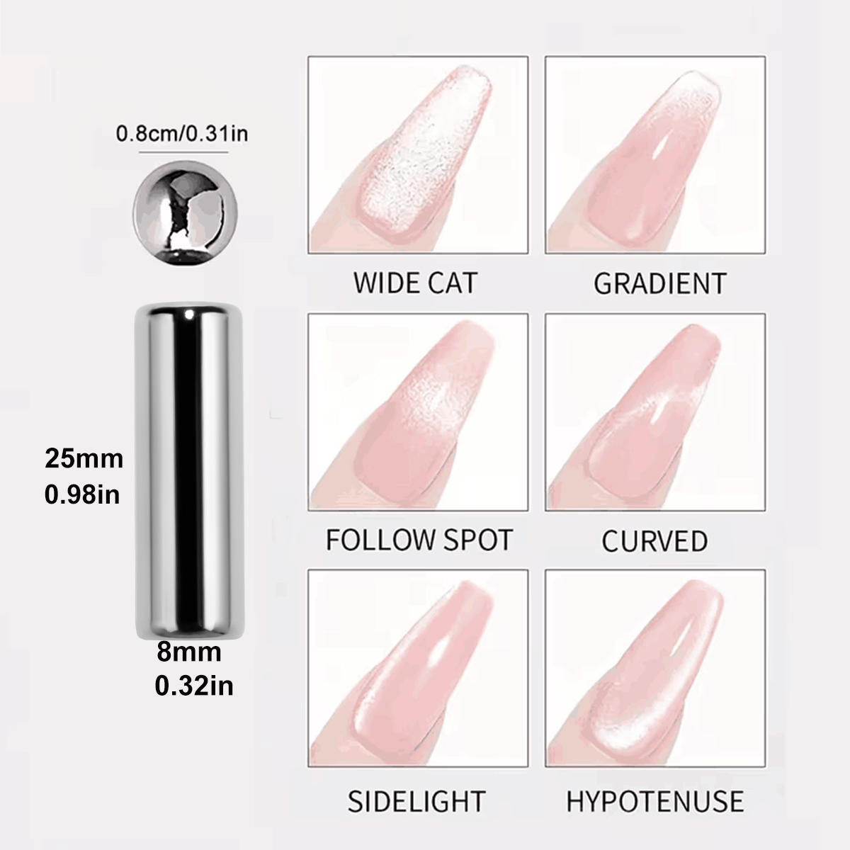 2pcs Set Magnet Bola Baja untu - Contour Palette Stick ulasan dan harga
