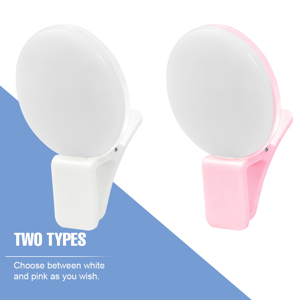 Lampu Selfie Clip On Isi Ulang - Beauty No Makeup ulasan dan harga