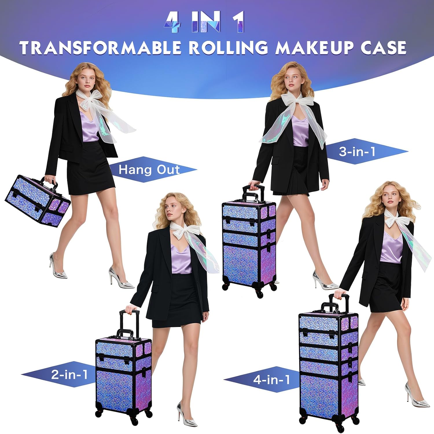 Koper Rias Beroda, Troli Penyi - Beauty Makeup Vanity Set ulasan dan harga
