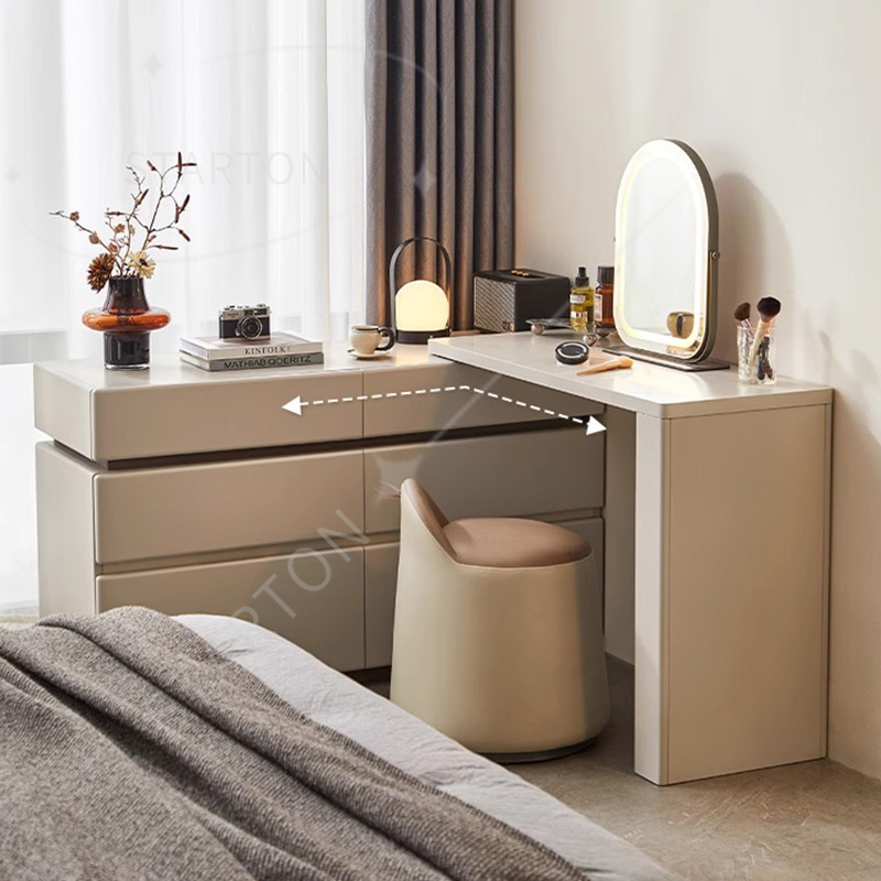 Meja Rias Cermin dengan Laci,  - Beauty Without Makeup ulasan dan harga