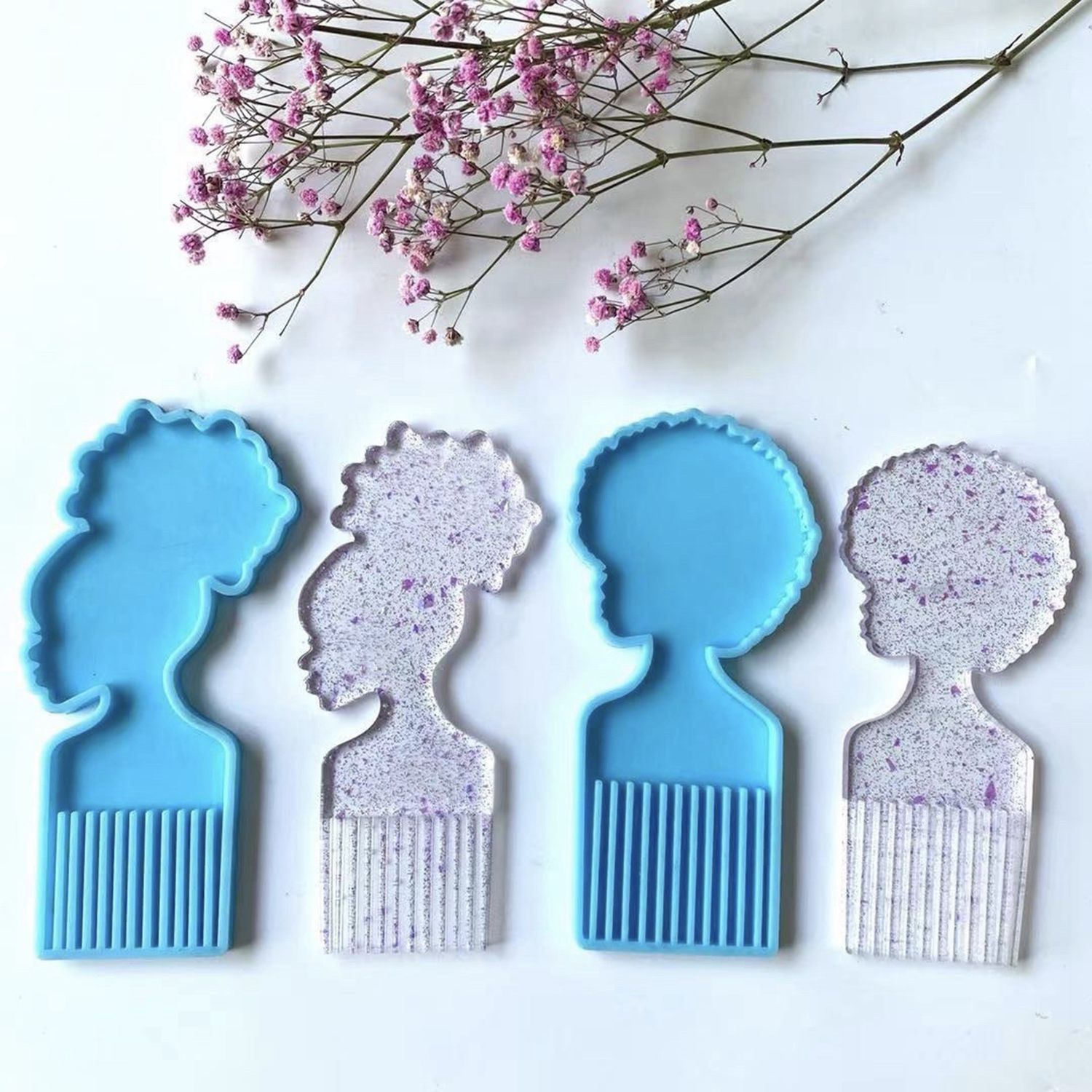 Cetakan Resin Sisir Rambut Wan - Beauty & Makeup Katia Di Paola ulasan dan harga